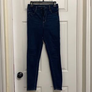 American eagle super high rise jeans